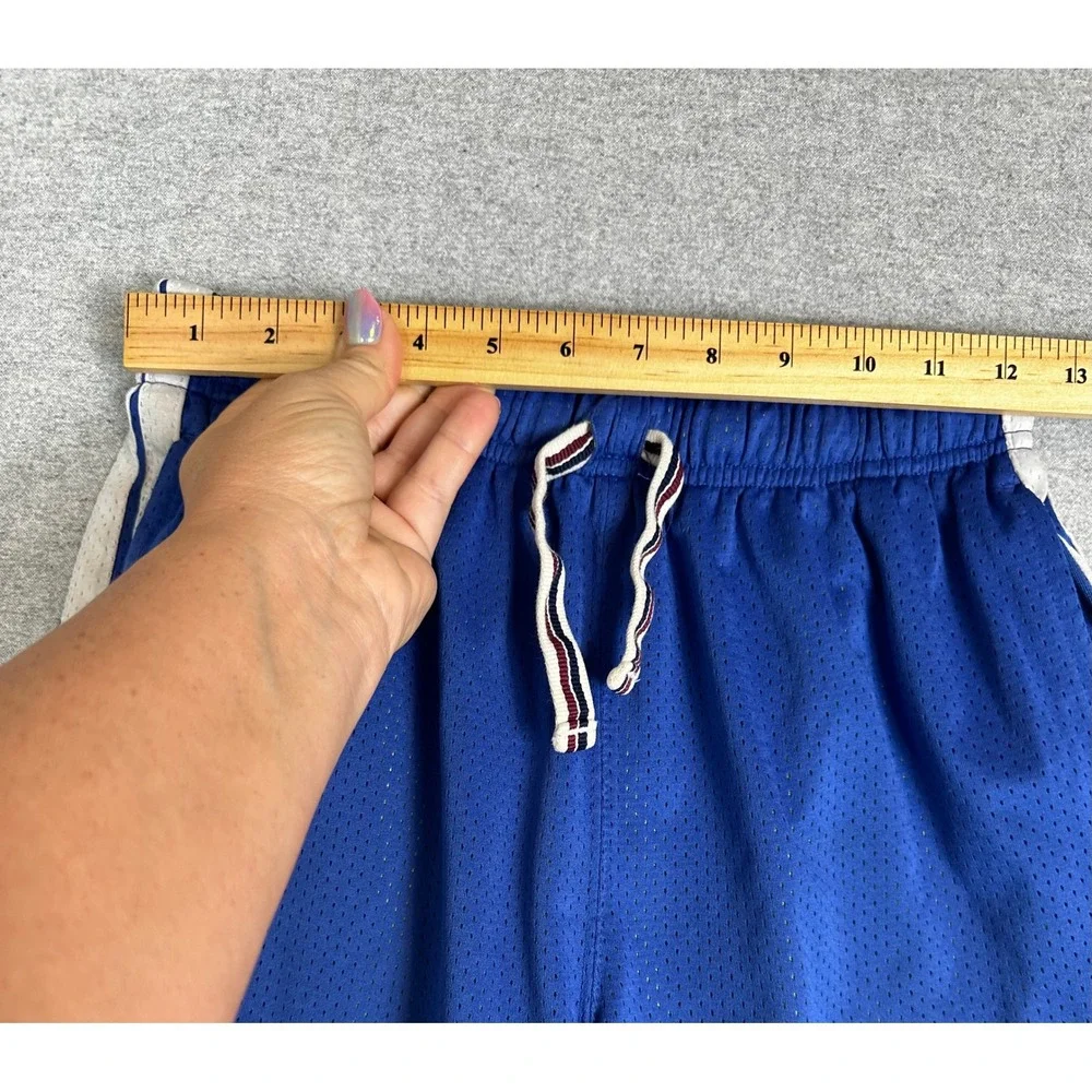Vintage Converse Mesh Basketball Shorts Kids XL Blue Chuck Taylor Side Stripe